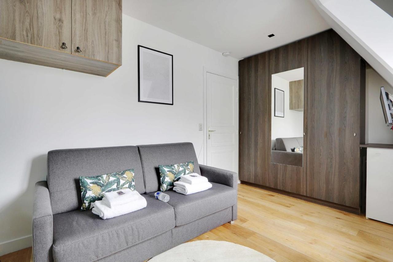 Apartamento Superb Studio-2P- Arc De Triomphe Porte Maillot 51 París Exterior foto